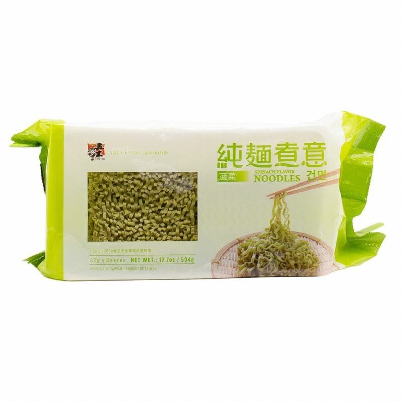 Wu-Mu Ramen Noodle Spinach