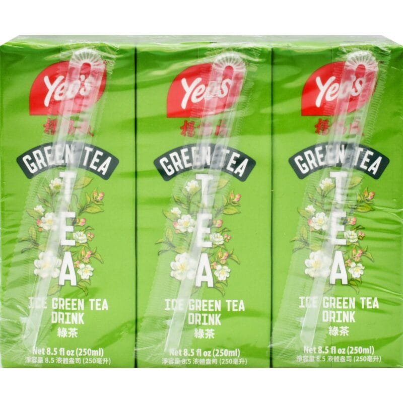 YEOS ICED GREEN TEA DRINK-6PK