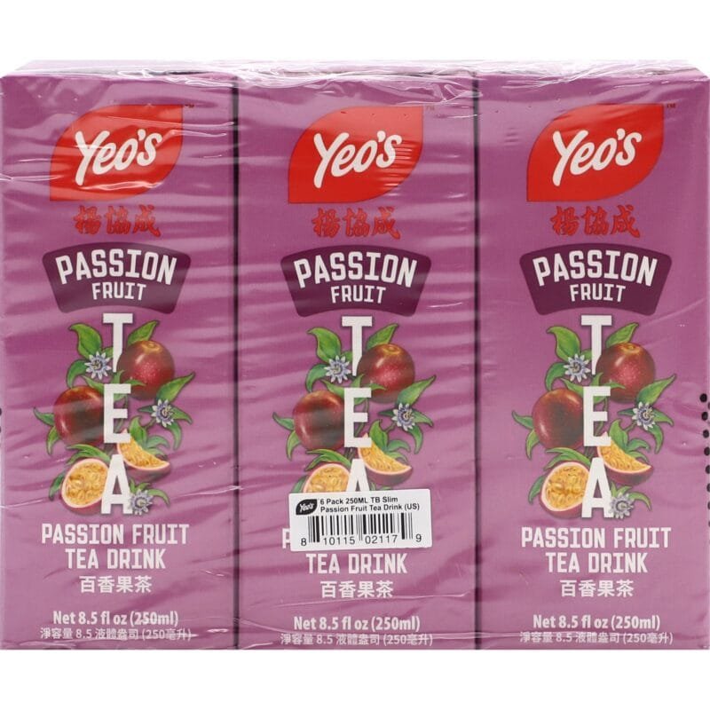 YEOS PASSION FRUIT TEA 6PK