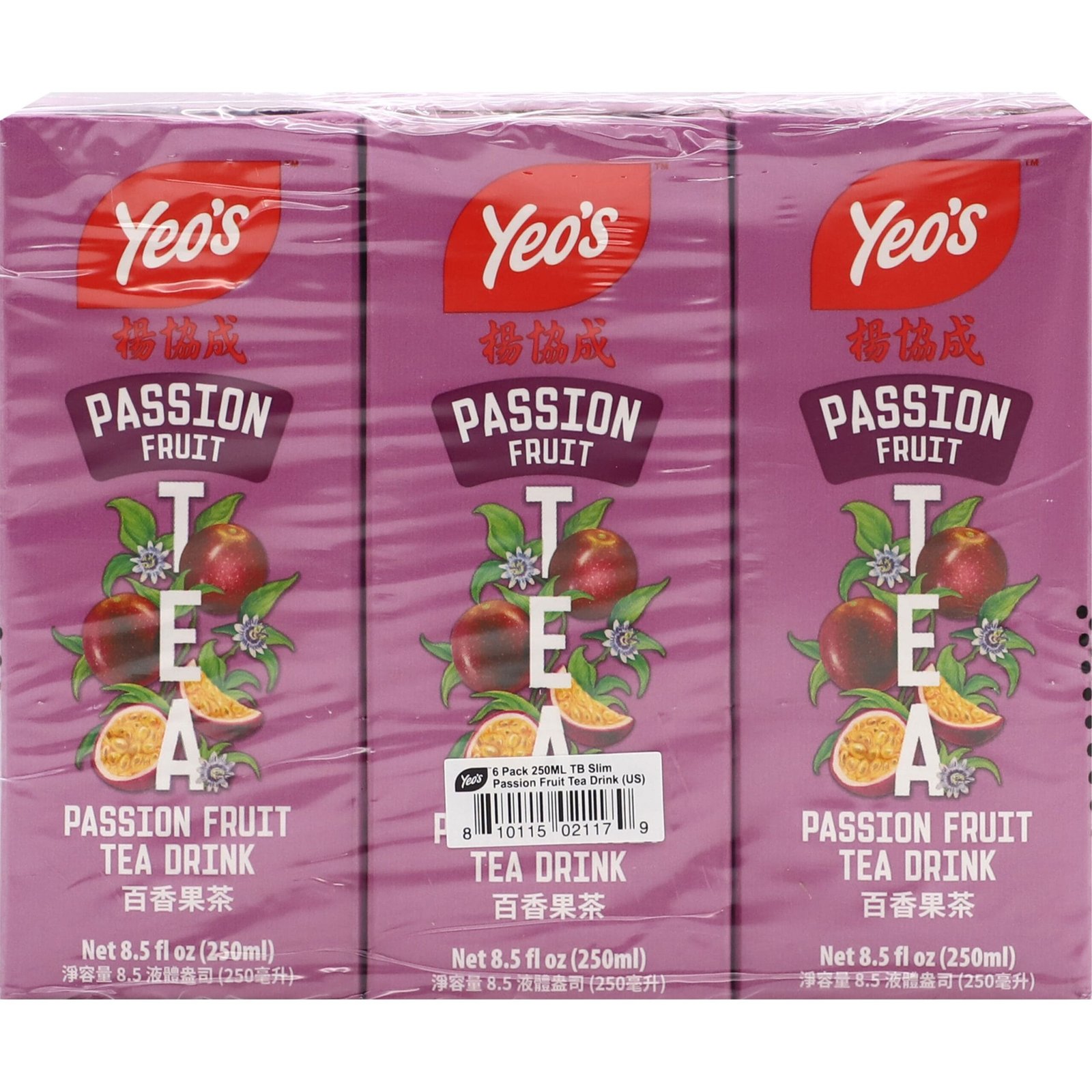 YEOS PASSION FRUIT TEA 6PK YEOS PASSION FRUIT TEA 6PK