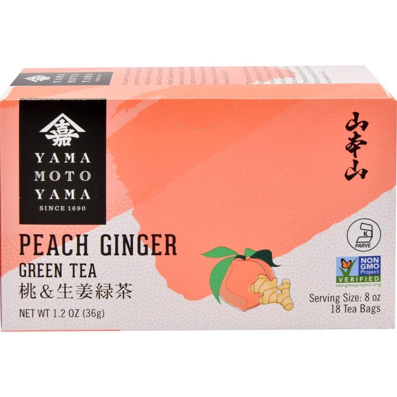 Ymy Peach Ginger Green Tea 18Tb