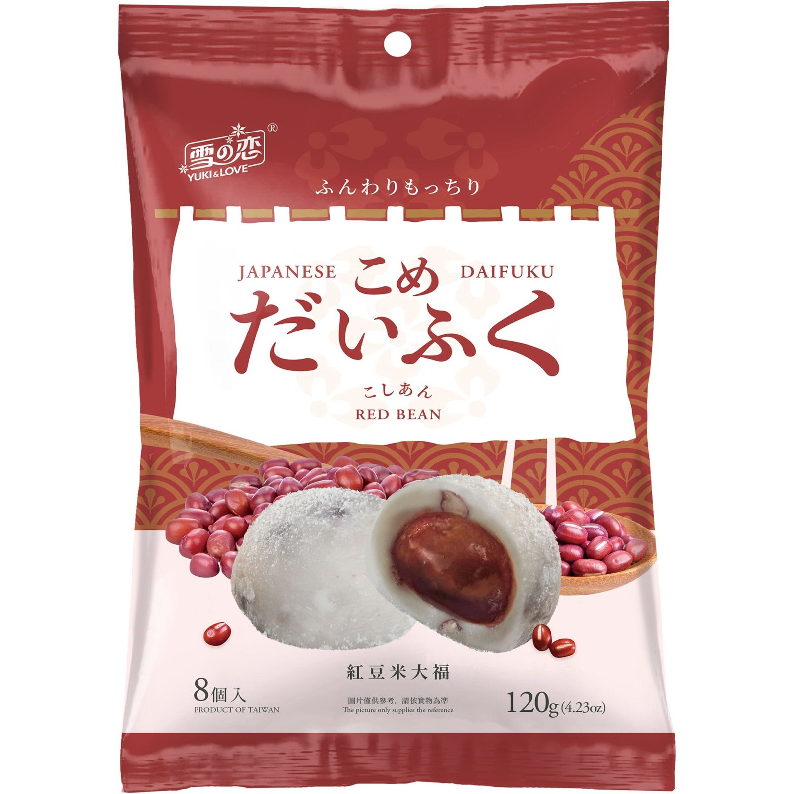 YUKI/LOVE RICE MOCHI-RED BEAN YUKI/LOVE RICE MOCHI-RED BEAN