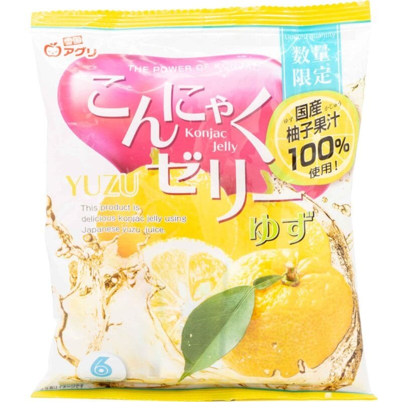 YUKIGUNI AGURI KONJAC JELLY (YUZU)